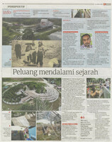 Berita Harian-25 April 2021-Peluang mendalami sejarah