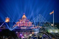 MAJLIS PERARAKAN KAPAL BERHIAS SEMPENA KEMERDEKAAN SARAWAK KE60 DI PESISIRAN KUCHING WATERFRONT