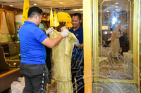 PEMBUNGKUSAN KOLEKSI ISTANA NEGARA DI GALERI 1 DAN KEMASUKAN KOLEKSI LEMBAGA MUZIUM NEGERI KEDAH