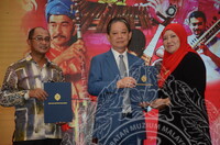 PERASMIAM GALERI MUZIK PAMERAN ALAT-ALAT MUZIK TRADSIONAL MALAYSIA.