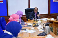 KUNJUNGAN KHIDMAT NASIHAT DARIPADA PENGURUS BESAR TAMAN WARISAN MELAYU, LEMBAGA WARISAN NEGARA SINGAPURA