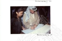 LAWATAN EN. YASSER ARAFAT KE MUZIUM NEGARA SEMPENA PAMERAN TAMADUN ISLAM PADA 24.07.1984 (SL)