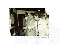 LAWATAN EN. YASSER ARAFAT KE MUZIUM NEGARA SEMPENA PAMERAN TAMADUN ISLAM PADA 24.07.1984 (H/P)