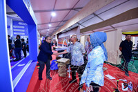 HMA2023 - SUASANA PERSIAPAN TEMPAT DI DEWAN PAMERAN HMA 2023 DAN PENTAS UTAMA DI BORNEO CULTURES MUSEUM