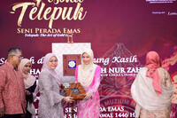 MAJLIS PERASMIAN PAMERAN PESONA TELEPUK SENI PERADA EMAS DI MTN