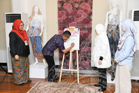 MAJLIS PERASMIAN PAMERAN DYECO TEXTILE EXPLORATION OF NATURAL DYES