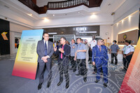 LAWATAN KERJA TKSU(K) YBRS  EN. MOHD YUSRI & SESI WALKABOUT KE PAMERAN HMS MALAYA DI MUZIUM NEGARA