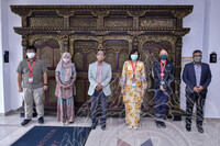 KUNJUNGAN HORMAT SUKARELAWAN MUZIUM NEGARA KE PEJABAT KETUA PENGARAH JMM