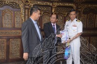 KUNJUNGAN HORMAT DELIGASI PUSMAS TLDM 