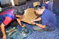 KERJA -KERJA PERSIAPAN PAMERAN SEMANGAT ASEAN GALERI 2