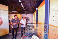 LAWATAN KERJA YB MENTERI  DATUK AARON AGO DAGANG,  KEMENTERIAN PERPADUAN KE MUZIUM KOTA LUKUT