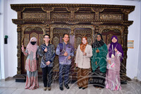 KUNJUNGAN HORMAT SEMPENA FESTIVAL ANTARABANGSA ETNIK WARISAN PELBAGAI BUDAYA, CASEH-PERZIM, UTM & JMM