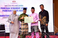 MAJLIS PELANCARAN PAMERAN KARYA AGUNG, PAMERAN SEMANGAT ASEAN & JAMUAN HARI RAYA JMM