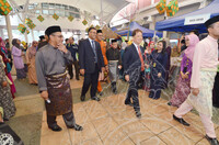 PERASMIAN PAMERAN ALHARAMAIN  DAN MAJLIS  RAMAH MESRA BERSAMA PENGGIAT INDUSTRI PELANCONGAN