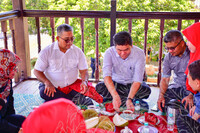 LAWATAN KERJA YB MENTERI  DATUK AARON AGO DAGANG,  KEMENTERIAN PERPADUAN KE MUZIUM KOTA LUKUT