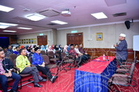 CERAMAH ISRA MIKRAJ DI BILIK PERSIDANGAN, JMM