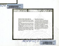 NOTA PENERANGAN BALAI SEJARAH MUZIUM NEGARA