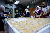 PROGRAM MEMASAK BUBUR ASYURA ANJURAN SURAU AL-FALAH MUZIUM NEGARA