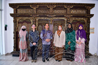 KUNJUNGAN HORMAT SEMPENA FESTIVAL ANTARABANGSA ETNIK WARISAN PELBAGAI BUDAYA, CASEH-PERZIM, UTM & JMM