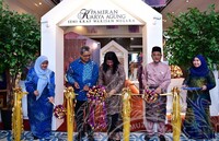 MAJLIS PELANCARAN PAMERAN KARYA AGUNG, PAMERAN SEMANGAT ASEAN & JAMUAN HARI RAYA JMM