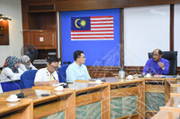 KUNJUNGAN HORMAT PENGARAH LEMBAGA MUZIUM NEGERI PERAK  KE JABATAN MUZIUM NEGARA