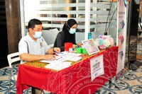 AKTIVITI HUJUNG MINGGU  DI LOBI MUZIUM NEGARA