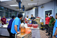 GOTONG ROYONG BUBUR LAMBUK DI SURAU AL- FALAH