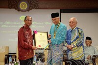 PENGANUGERAHAN FELO PERSATUAN SEJARAH MALAYSIA.