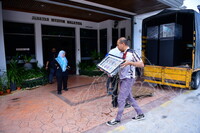 KERJA KERJA PERSIAPAN PAMERAN SEMANGAT ASEAN DI GALERI 2 JMM