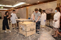 KERJA-KERJA PERSIAPAN PAMERAN KAZAKSTAN GOLDEN MAN