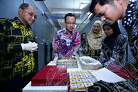 LAWATAN KERJA YBHG DATUK KSU KEMENTERIAN PERPADUAN NEGARA KE JMM