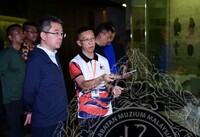 LAWATAN MR. GUAN JUN, MAJOR GENERAL OF THE EQUIPMENT DEVELOPMENT DEPARTMENT, MINISTRY OF NATIONAL DEFENSE OF CHINA DAN DELEGASI KE MUZIUM NEGARA