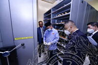 LAWATAN KERJA YB MEJAR (B) HJ MD ANIZAM BIN AB RAHMAN KE JMM