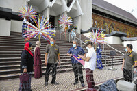 MAJLIS PERASMIAN PAMERAN HARI KEBANGSAAN DAN ACARA KIBAR JALUR GEMILANG