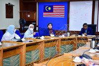 LAWATAN PENSYARAH DARI KOLEJ PENGAJIAN SENI KREATIF UiTM SHAH ALAM KE GALERI MUZIK